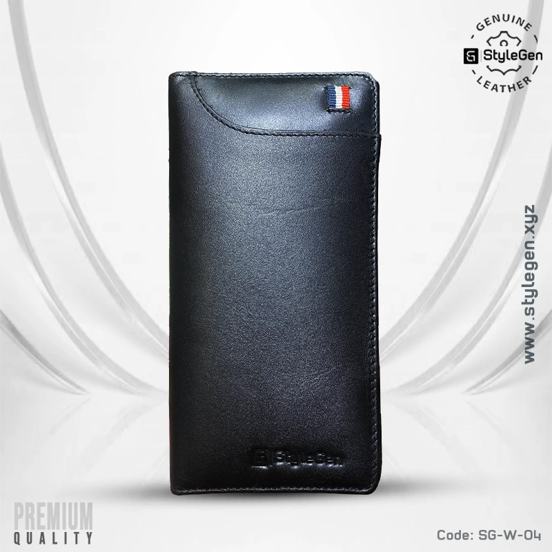 Genuine Leather Long Wallet I SG-W-04